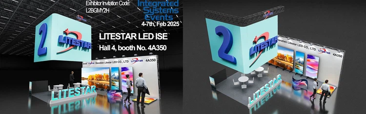 LITESTAR LED 2025 ISE in Barcelona
