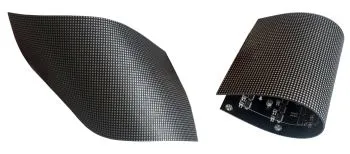 Flexible LED-Innenvideowand mit weichem LED-Modul